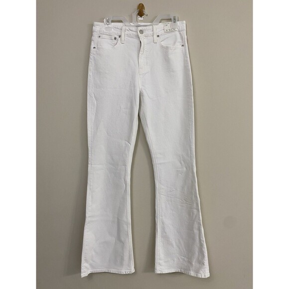 J.Crew Skinny flare jean in white wash New Size 27 - Picture 6 of 10